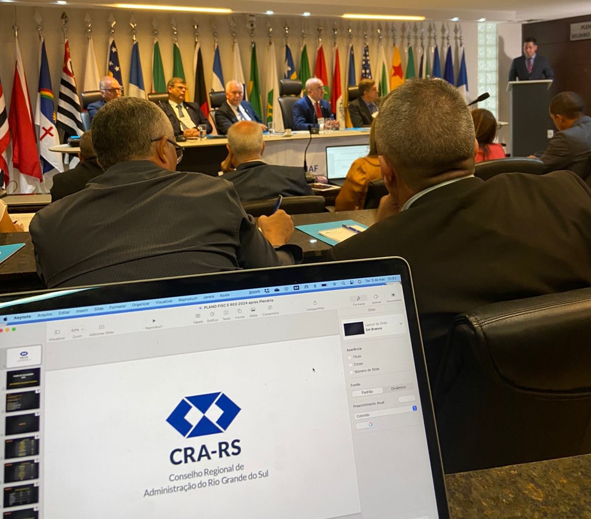 CRA-RS participa do 1º Encontro Nacional de Fiscais do Sistema CFA/CRAs de 2024